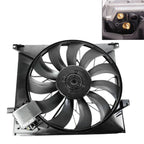 Brushless Radiator Cooling Fan Assembly for Mercedes ML55 AMG (2000–2003)