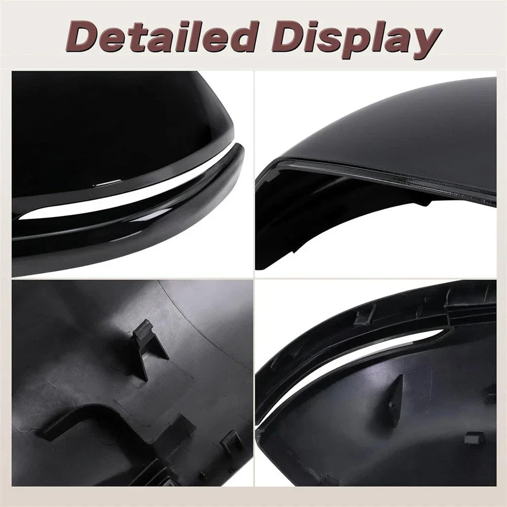 Glossy Black Right Side Mirror Cap for Honda CR-V, HR-V (2015-2020)