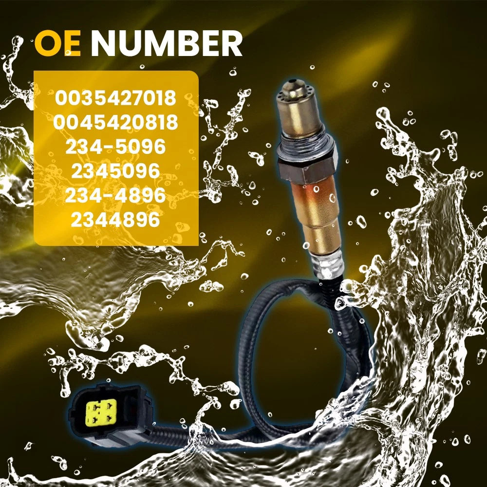 4X Oxygen Sensor for Mercedes-Benz R550 S550 GL550 ML550 ML350 R350 (2007–2013)