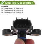 MAP Sensor for Ford Fusion 2.3L (2006–2012) No. 6E5A9F479BB