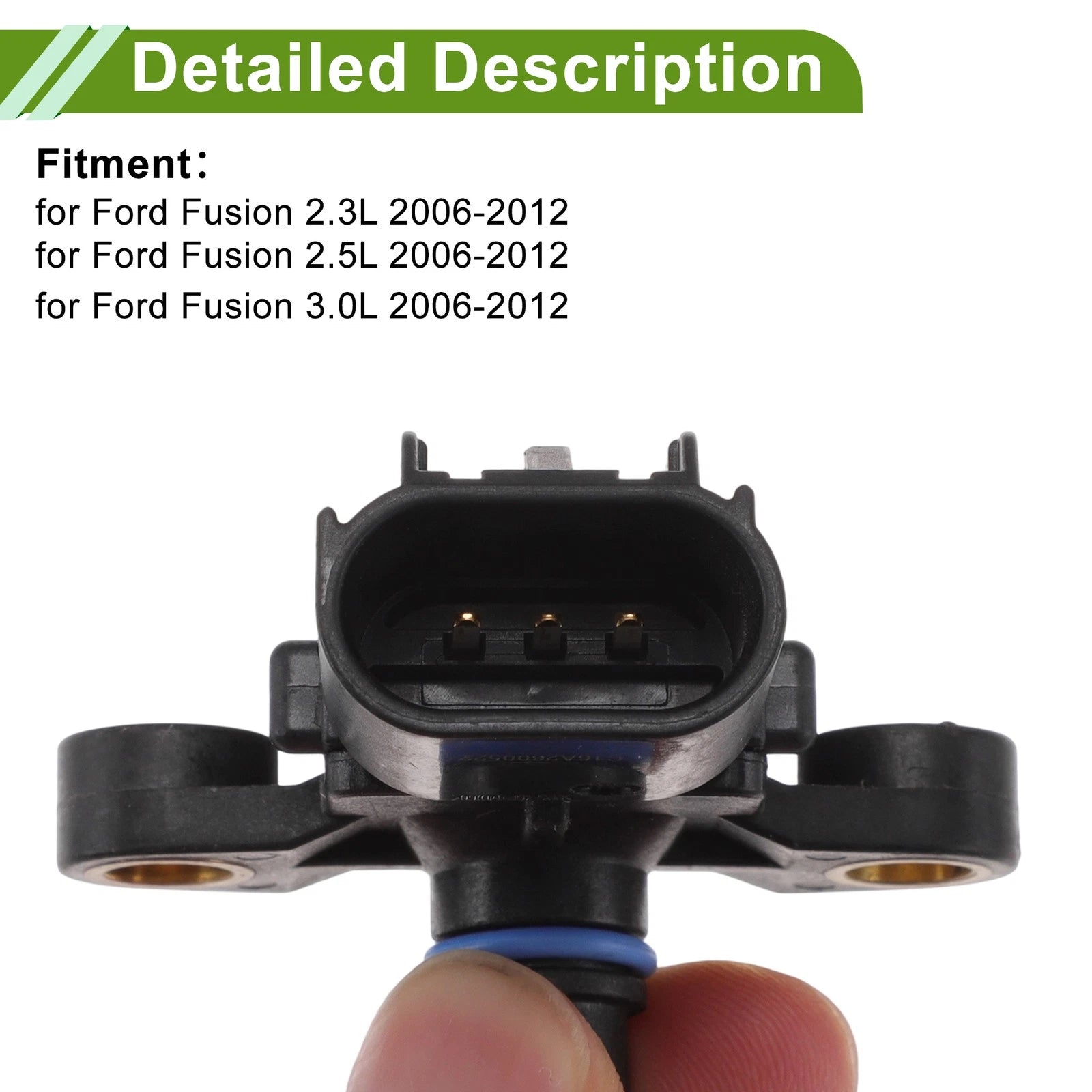 MAP Sensor for Ford Fusion 2.3L (2006–2012) No. 6E5A9F479BB