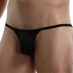 Set of 4 Ice Silk Nylon Underwear for Men - Sexy Comfort Panties