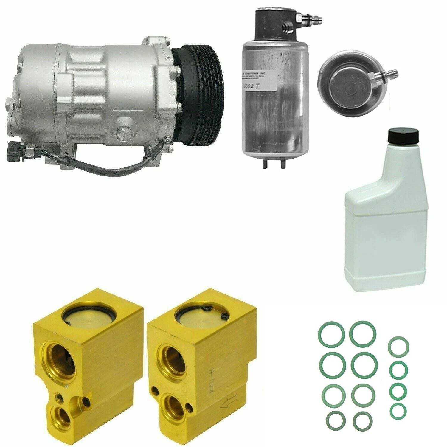 A/C Compressor Kit Replacement for Volkswagen Cabrio (1995-2002)