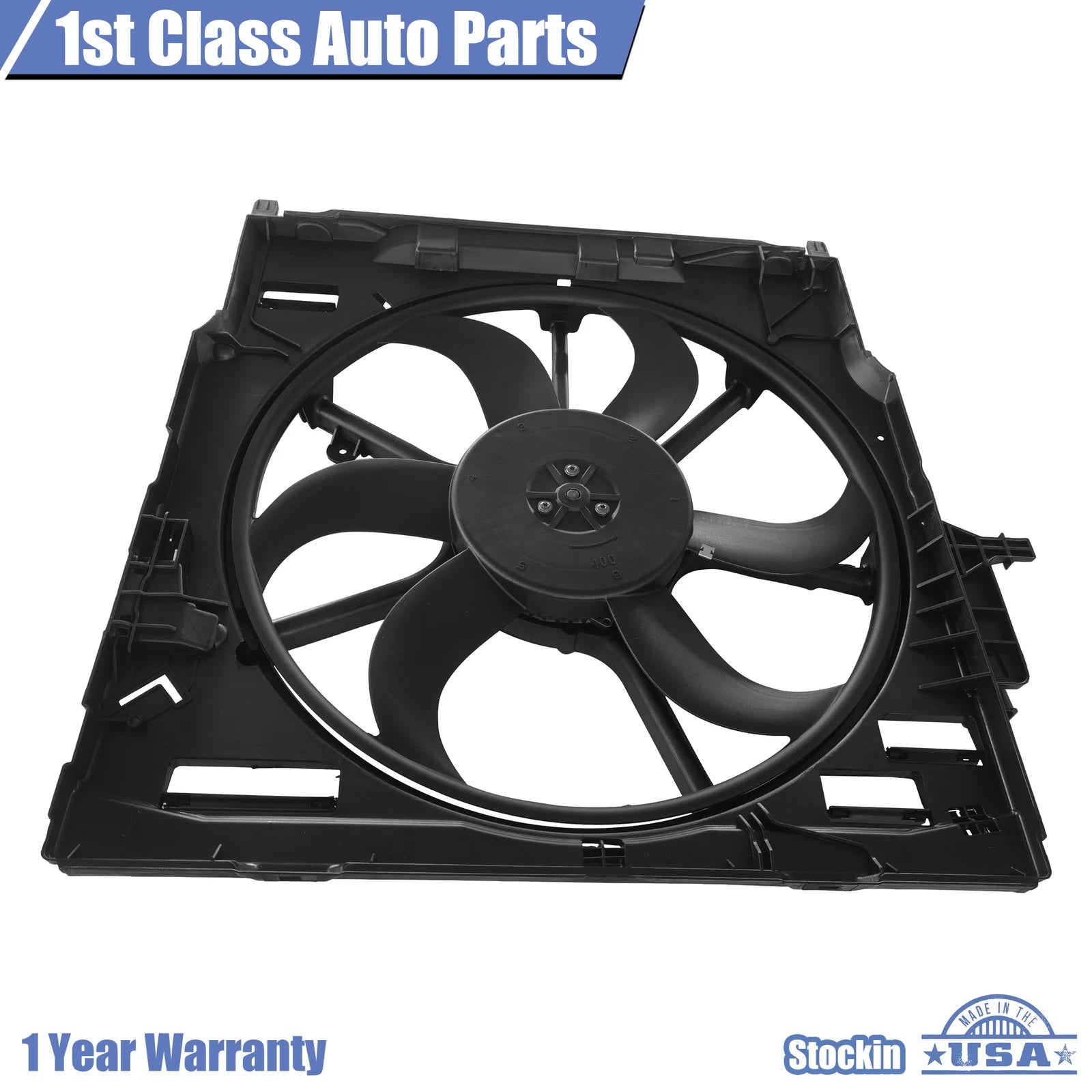 Radiator Cooling Fan Assembly for BMW X5 E70 (2007–2010)