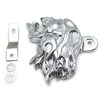 Chrome Zombie Head Horn Cover for Harley V-Rod (1992–2020)