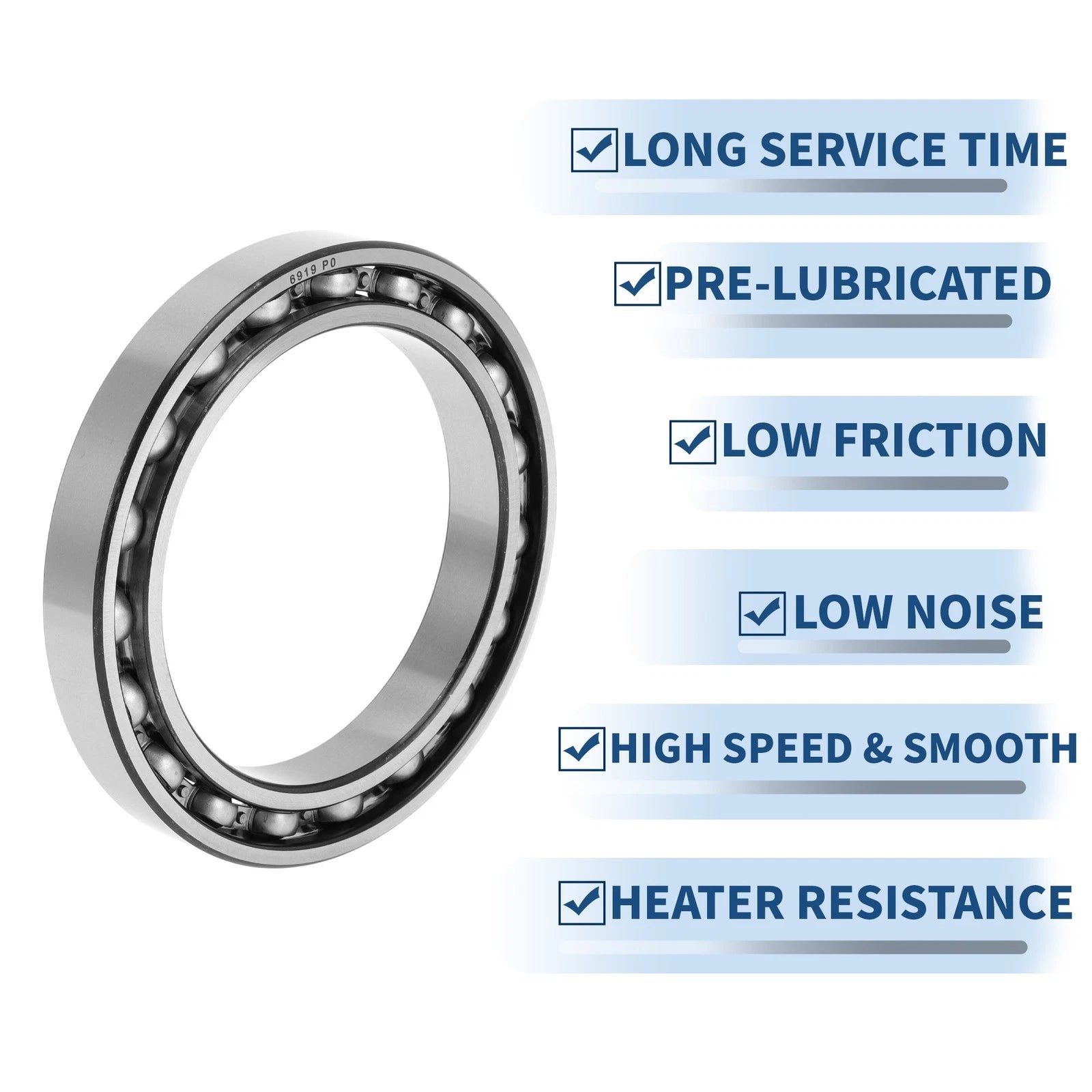 Deep Groove Ball Bearing 95x130x18mm for Scooter Skateboard (P0)