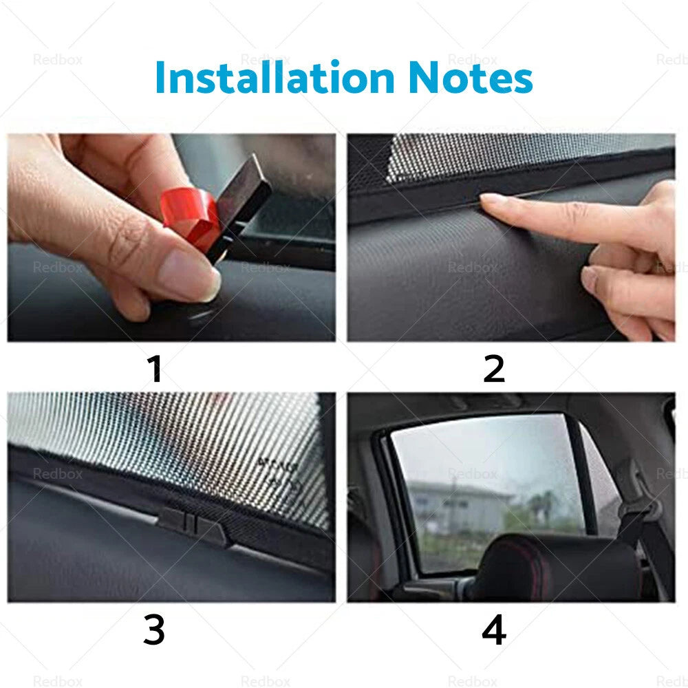 6x Foldable Window Mesh Sun Shade for Haval H6 B01 Series (2021–Present)