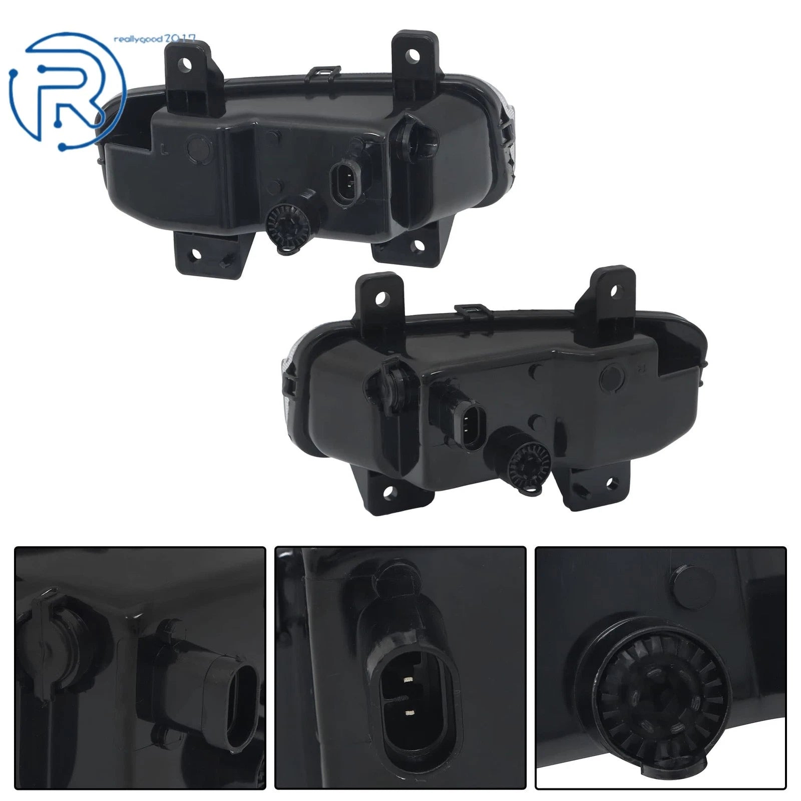 Set of 2 LED Fog Lights for Dodge Ram 1500 (2019–2023)