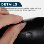 Gear Shift Knob Cover Decal Sticker for BMW 5/6/7 Series Carbon Fiber Black