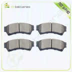 Set of 4 Ceramic Brake Pads for Lincoln MKZ/Fusion/Mercury Milan (2006–2012)
