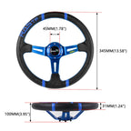 14" Deep Dish Drifting Steering Wheel for Racing Car