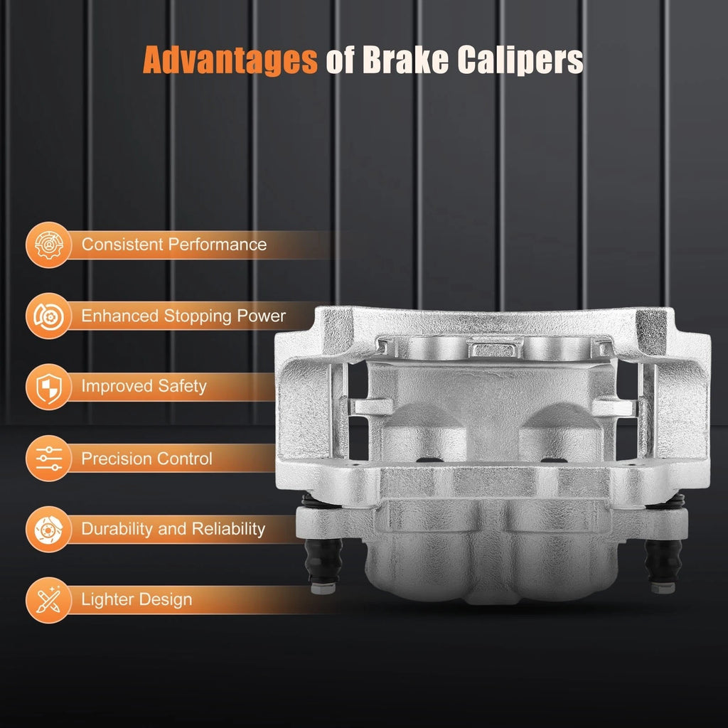 Rear Pair Brake Calipers for Dodge Ram 3500 (2003–2008)