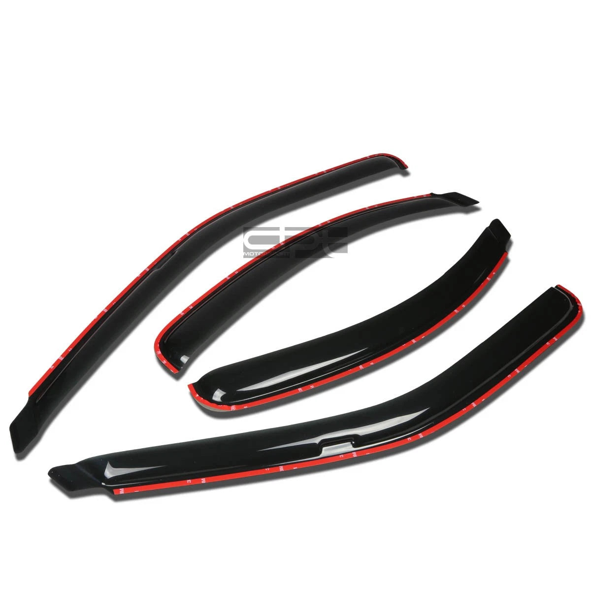 Set of 4 Smoke Window Visors for Ford Contour/Mystique (1995–2000)
