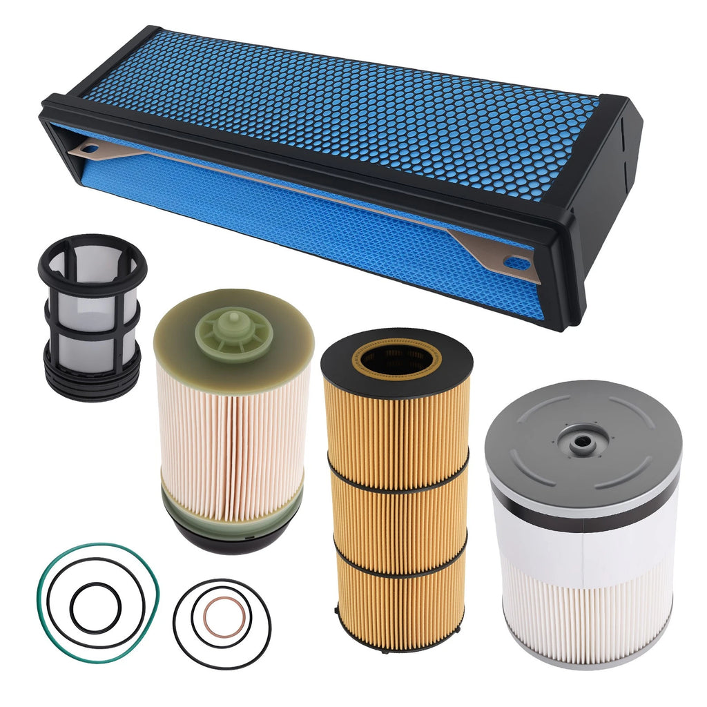 Air Filter Kit for Freightliner Cascadia (DD13 DD15 DD16) AF27879 PF9908