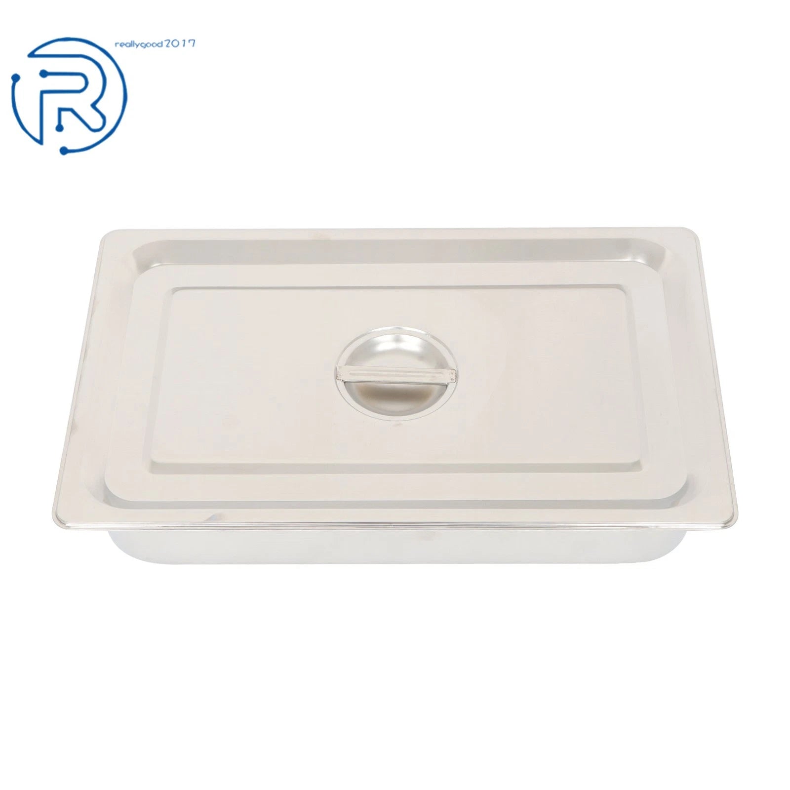 Set of 2 Full Size Hotel Pans for Commercial Use (4" Deep)