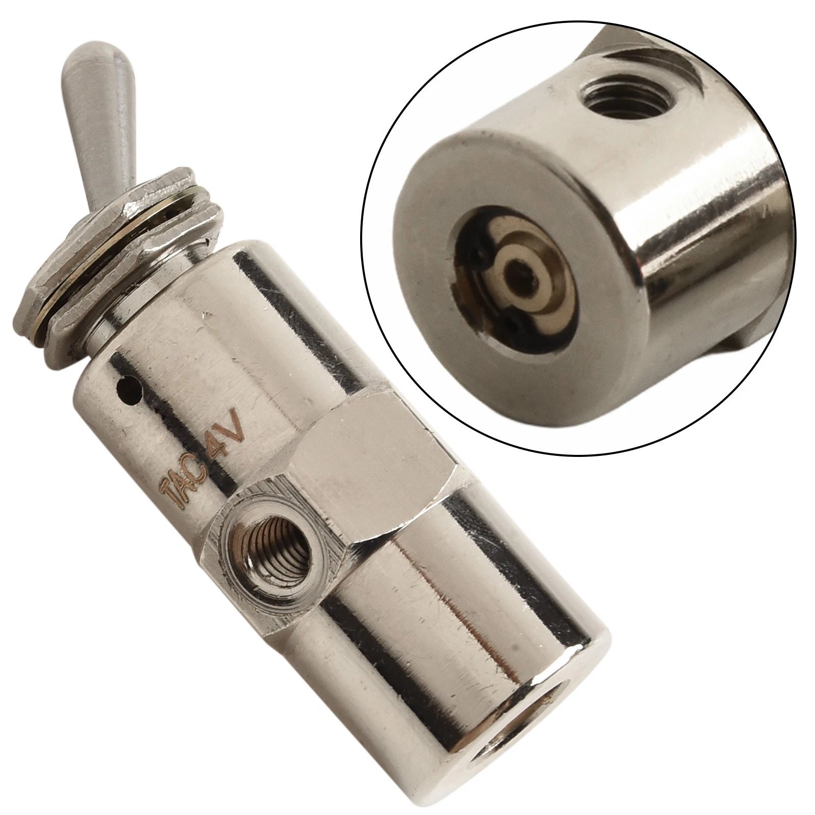 High Pressure Pneumatic Valve TAC4V 2 Position 5 Way with 6mm Fittings