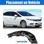 Left Side Front Bumper Mounting Support Bracket for Honda Civic (2006–2011)