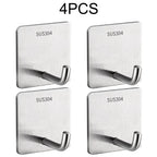 Stainless Steel Hooks for Effortless Installation (Waterproof, Rustproof)