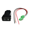 39mm LED Dual Push On Off Switch Button for Toyota (AU)
