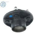 2X Trailer Hub Kit with Bearings L44610 for 3500lbs Axles (5 on 4.5" & 5")
