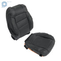 Leather Seat Cover Set for Ford Mustang (2015–2023) Perforated Black