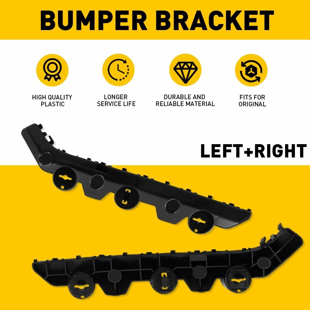 Set of 2 Bumper Side Brackets for Nissan Sentra (2016–2019) NI1033112