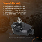 Front Power Steering Pump for Dodge B2500/B3500 3.9L 5.9L (1995–1996) 52039489
