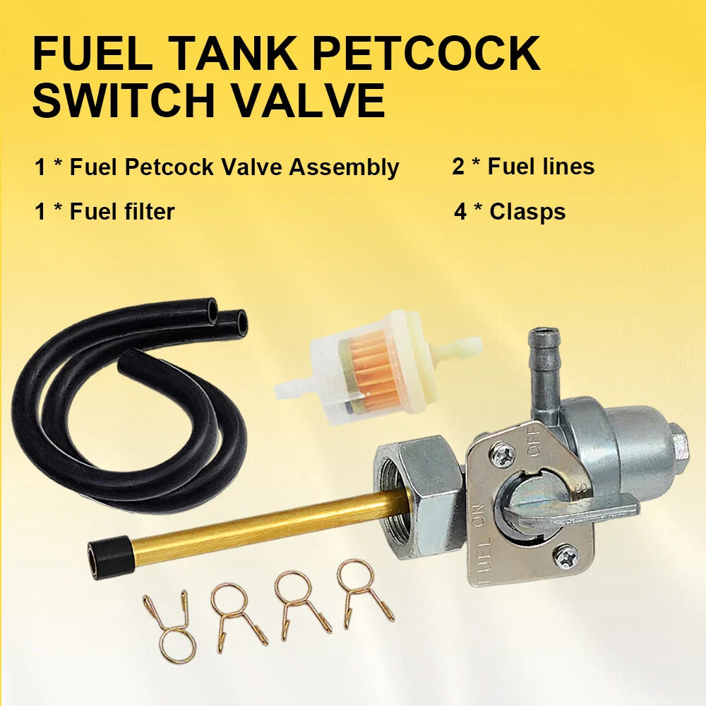 Fuel Petcock Valve for Honda ATC250ES, ATC250SX, ATC350X (1985–1987)