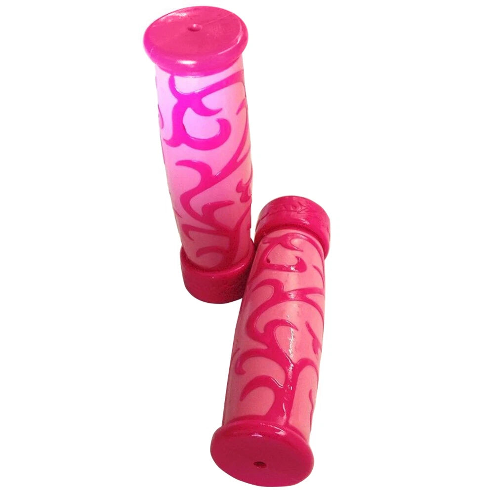 7/8" Pink Rubber Hand Grips for Kawasaki Ninja 250 500 (1988–2009)