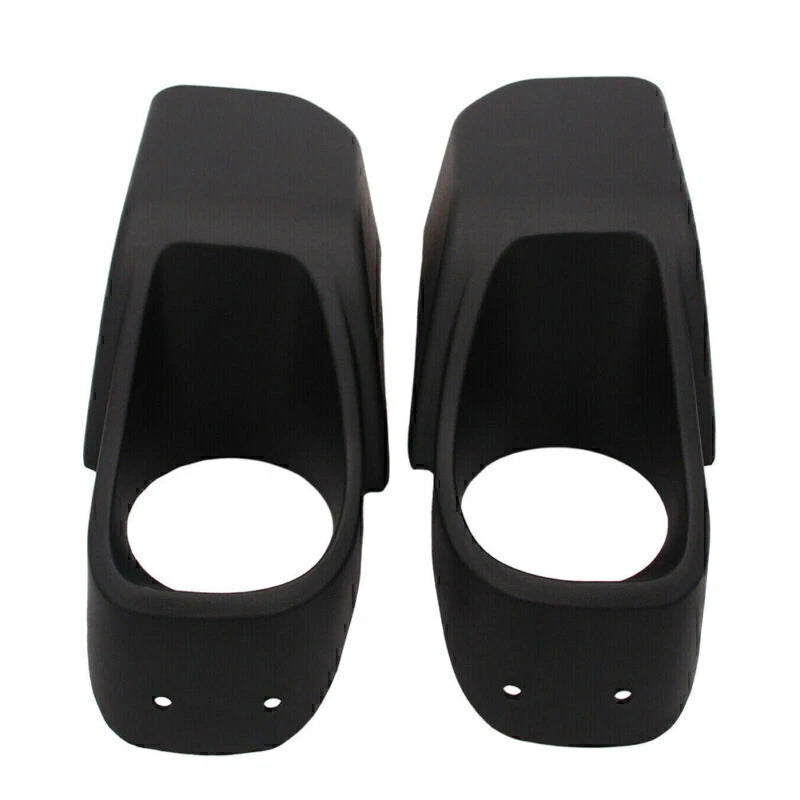 Set of 2 Front Bumper Fog Light Lamp Bezels for Jeep Wrangler (2013–2017)