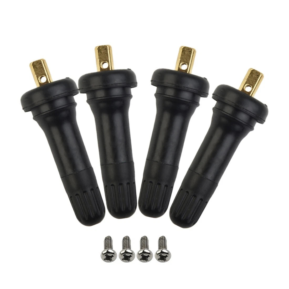 Set of 4 Tyre Pressure Sensor Valve TPMS Stem Repair Kit for Ford Fiesta
