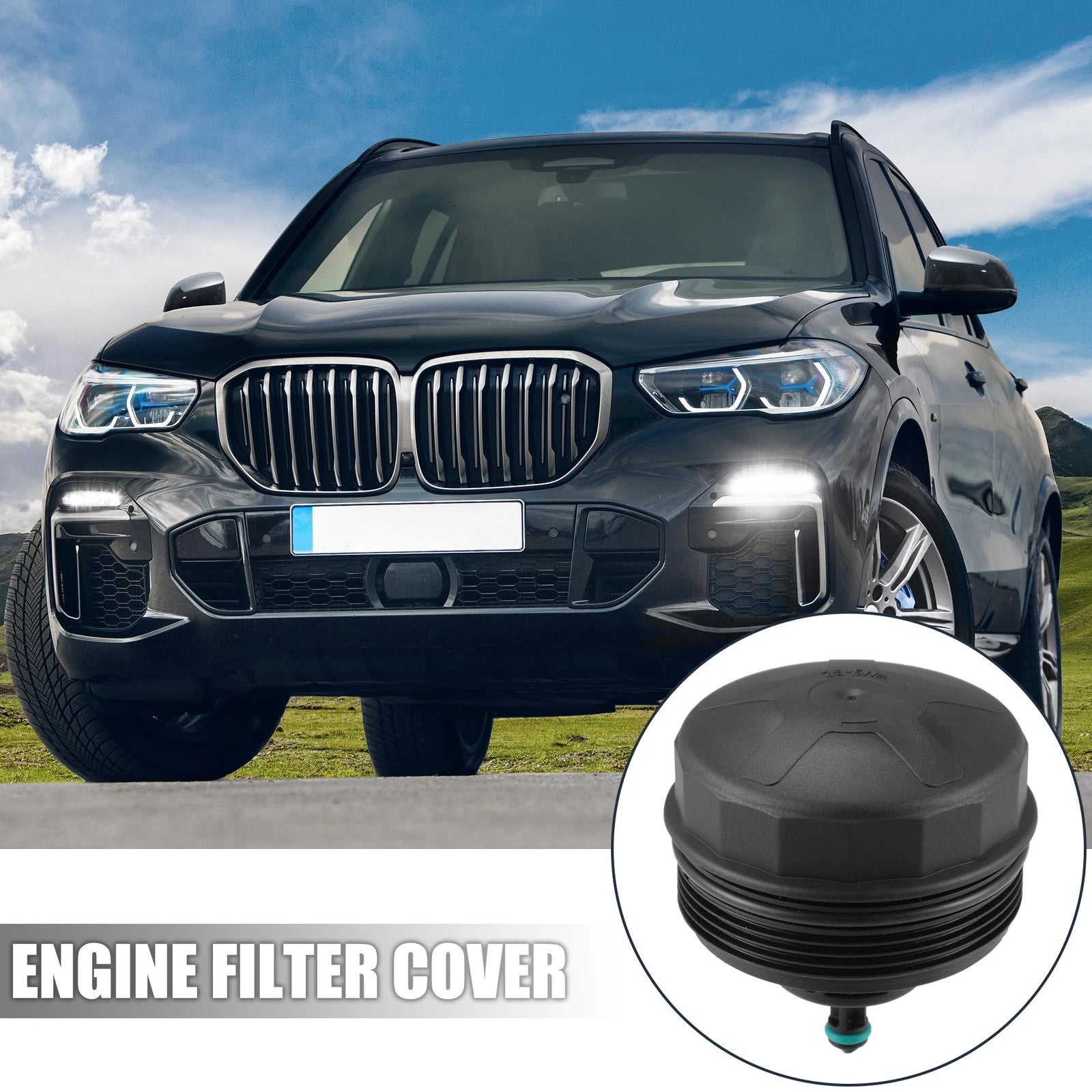 Engine Oil Filter Housing Cap for BMW 128i 135i 228i (2008–2015) 11-42-7-525-334