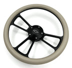 Steering Wheel Cover Black Replacement for Toyota Hilux (2005–2015)