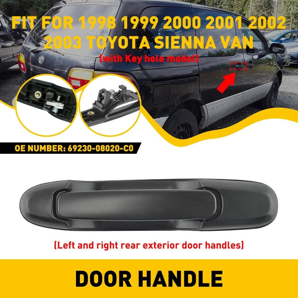 Exterior Door Handle Set of 2 for Toyota Sienna (1998–2003) EXV