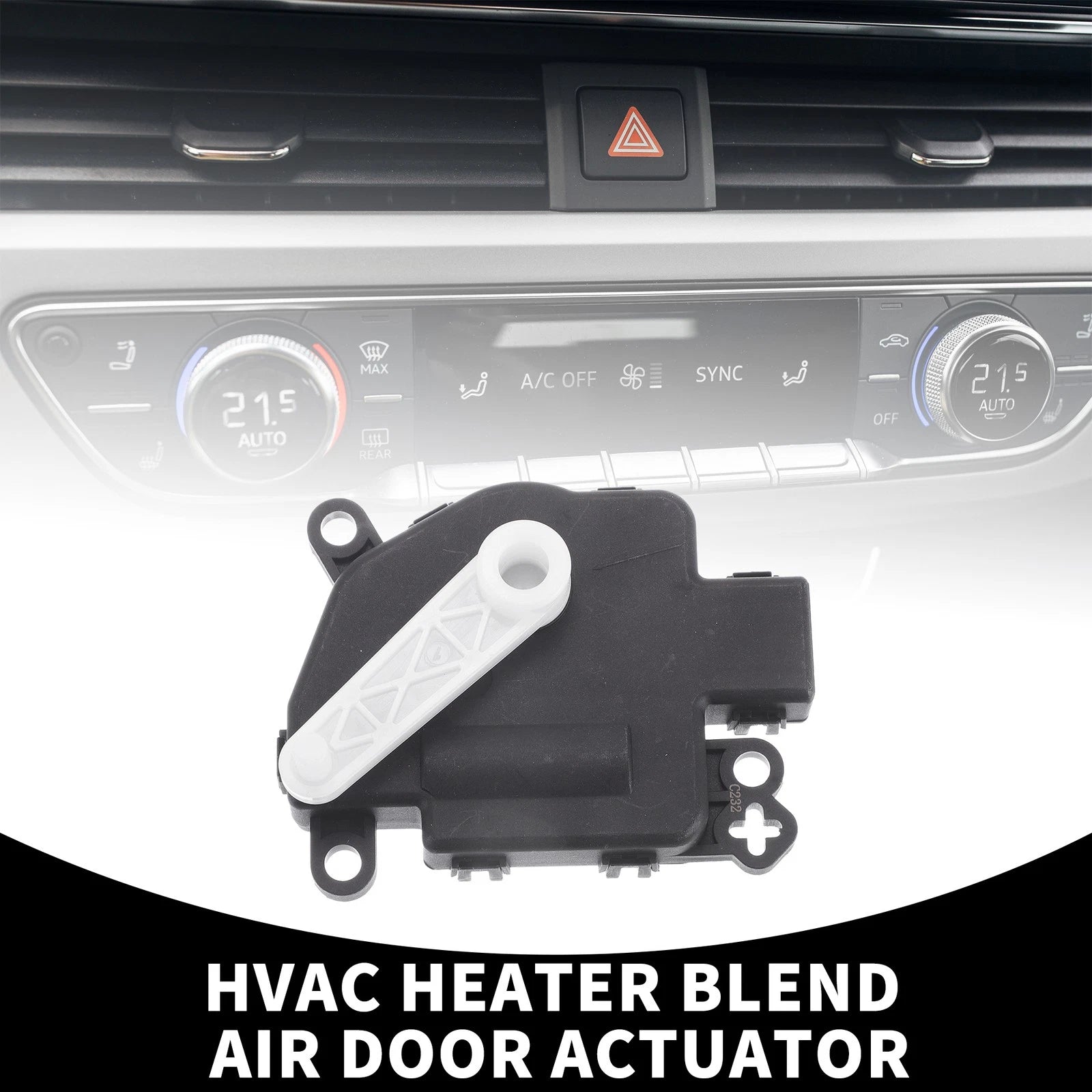 HVAC Heater Blend Door Control Actuator for Ford Mustang (2005–2009)