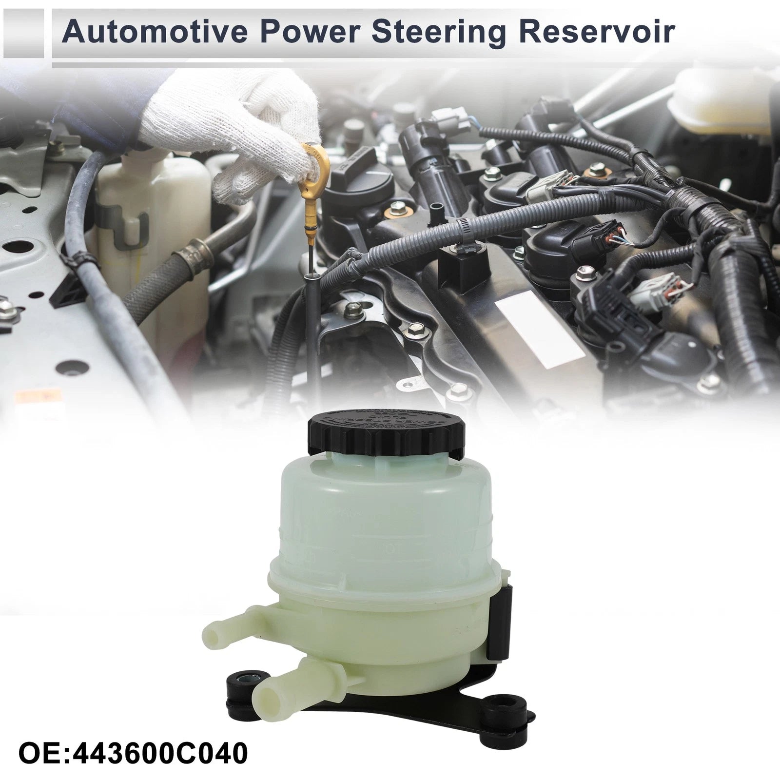 Power Steering Reservoir for Toyota Tundra (2005–2006) No. 443600C040