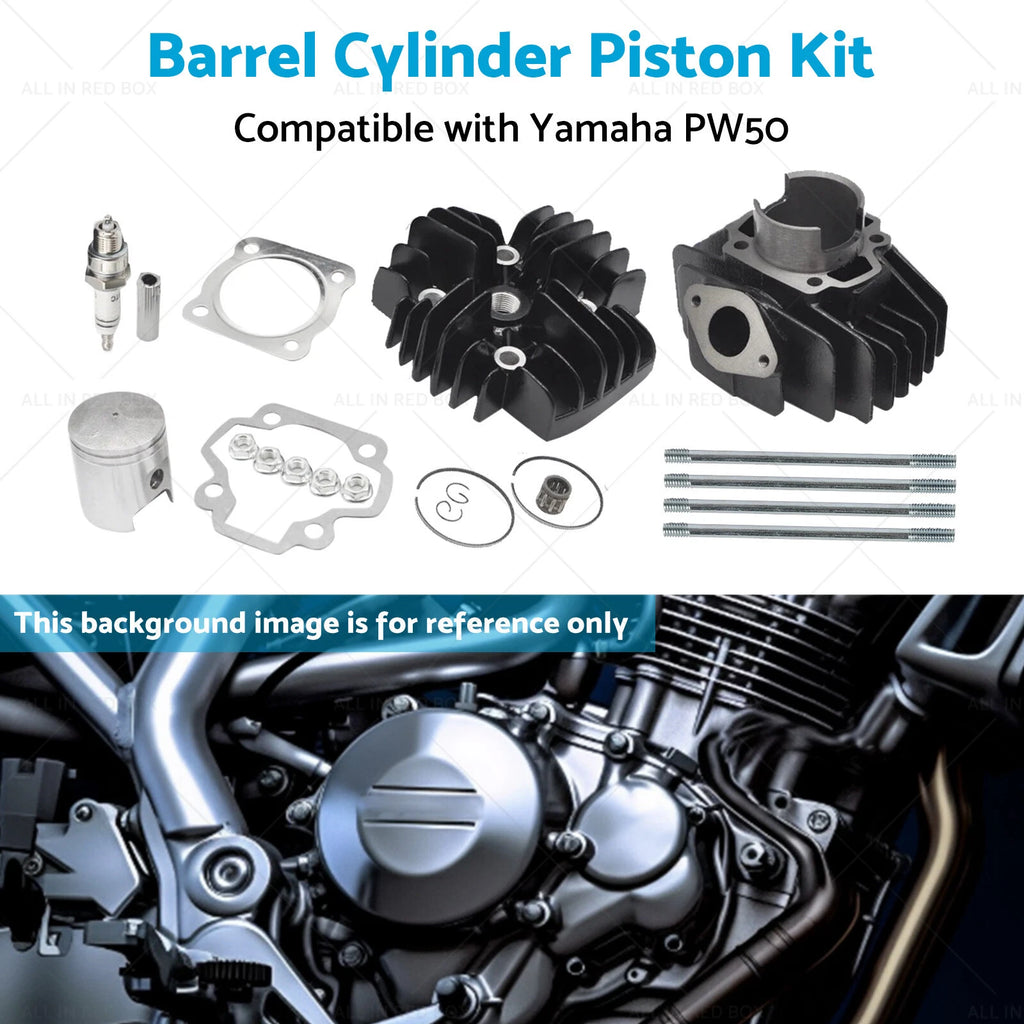 Big Bore Cylinder Piston Gasket Kit for Yamaha PW50 QT 50 60cc (1981–2009)