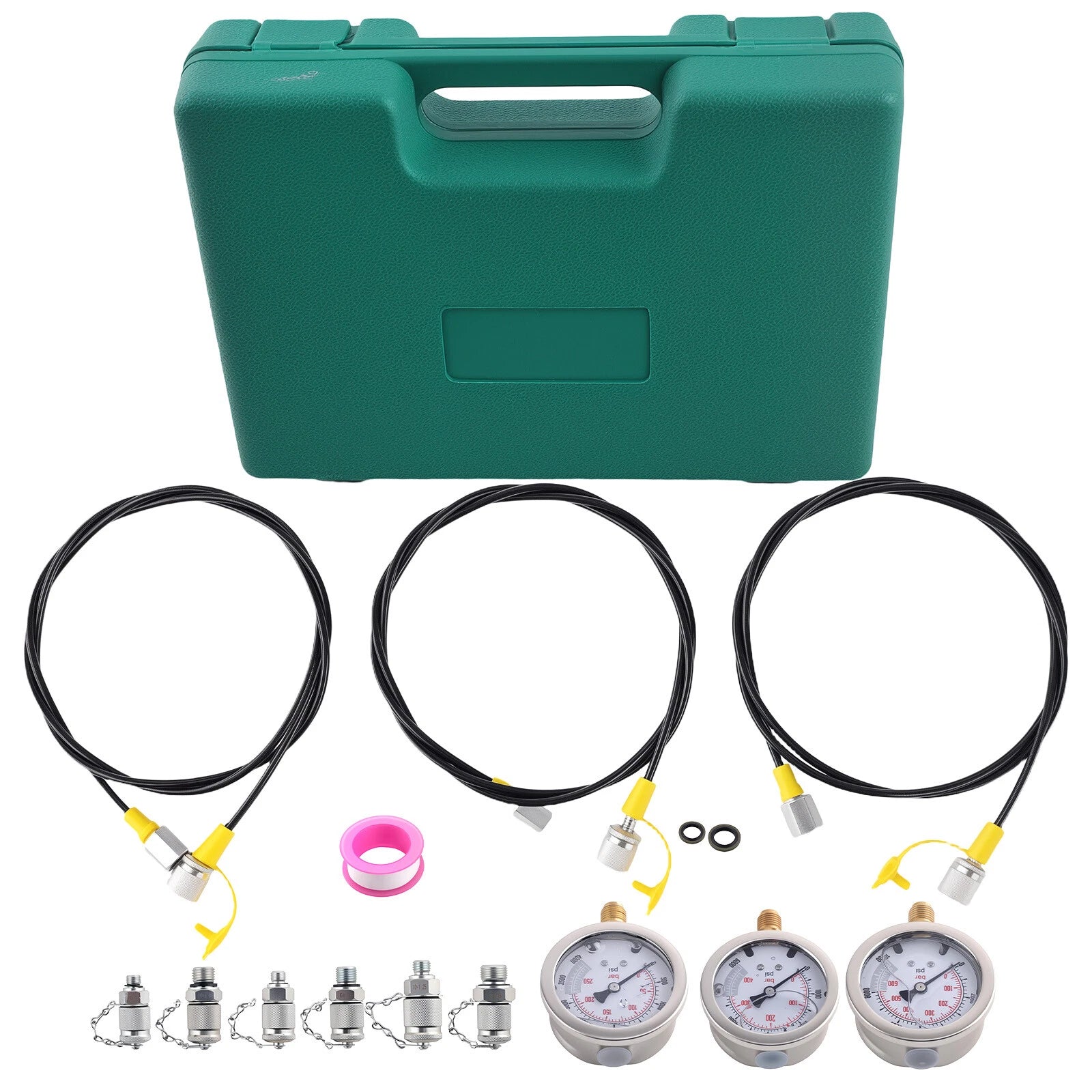 Hydraulic Pressure Testing Gauge Kit for Excavator (YYYY–YYYY)