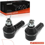 2X Front Side Outer Tie Rod End for Chevrolet Spark (2013–2015)