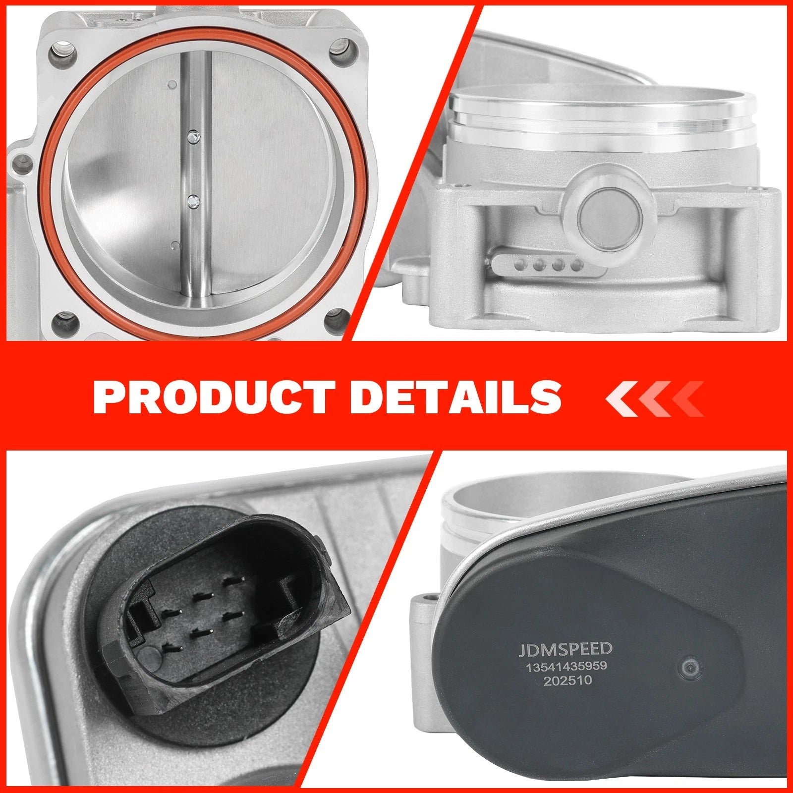 Throttle Body with TPS Sensor for BMW 540i 740iL X5 (1996–2003)