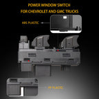 Power Window Switch Set for Chevy Silverado GMC Sierra (2007-2015)
