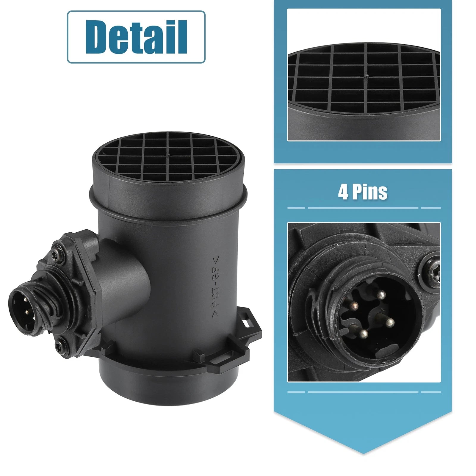 Mass Air Flow Sensor for BMW M3 (1995–1996) No. 13621747155