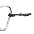 4.5" Black Flat Stiletto Foot Pegs for Harley Sportster