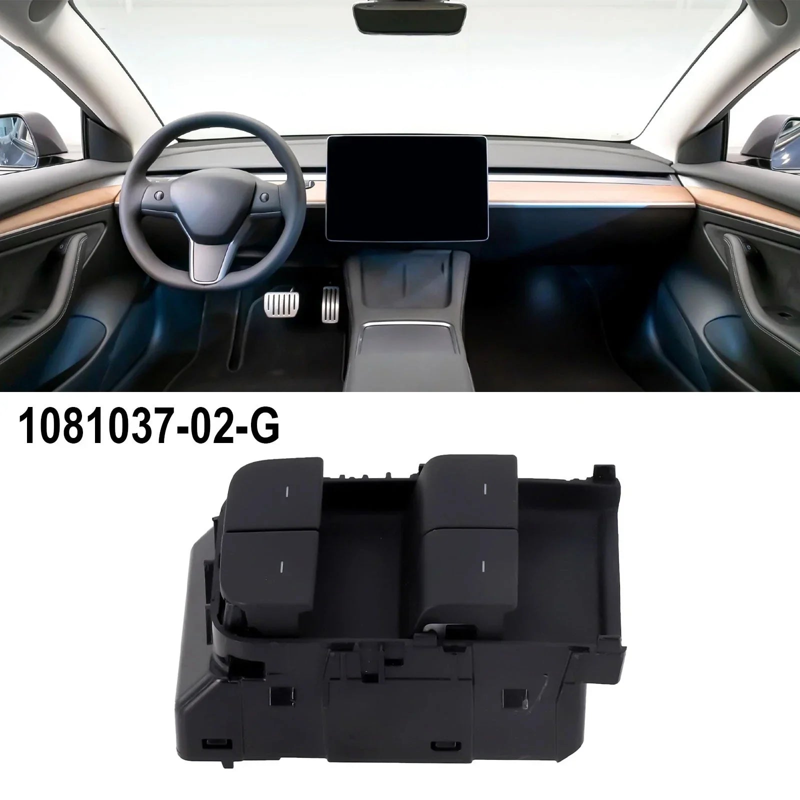Front Left Glasses Switch Plastic Power Switch