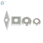 6 Pack Carbide Wood Turning Lathe Tools for Rougher Finisher