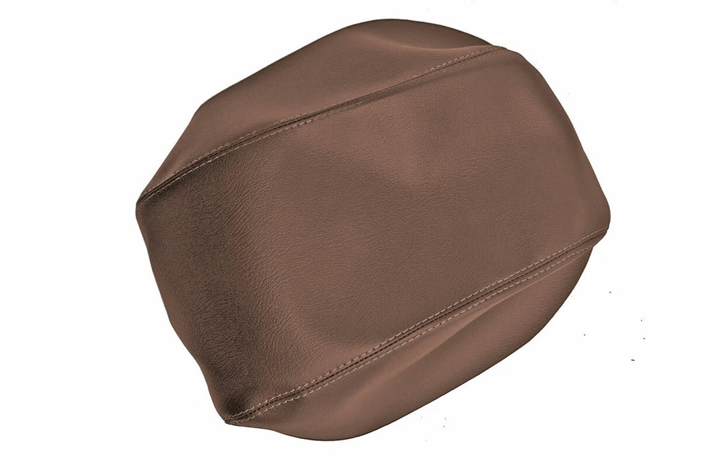 Center Console Lid Armrest Cover for Ford Explorer (2011–2019) - Pecan Brown Leather