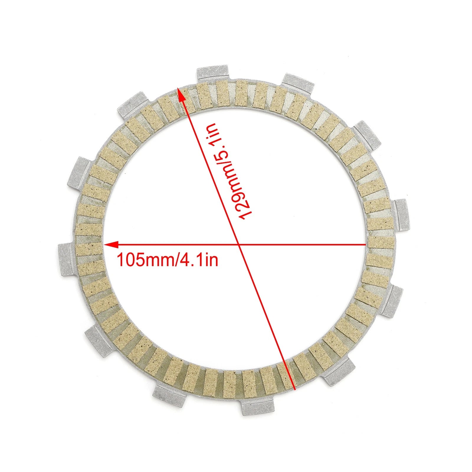 Clutch Friction Plate Kit for Ducati Scrambler Icon 800, Monster 797 (2015–2020)