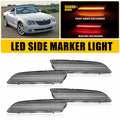 LED Front Rear Bumper Side Marker Signal Lights for Chrysler Crossfire (2004–2008)