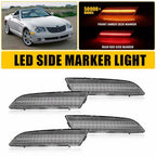 LED Front Rear Bumper Side Marker Signal Lights for Chrysler Crossfire (2004–2008)