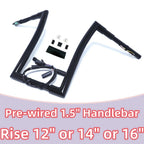 32mm Handlebar for Harley-Davidson Road King Classic FLHRC (2008–2013) Black